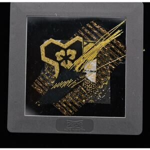 Gepe Vintage Pin Brooch Signed Modernist Rare Made in Sweden Bin5B